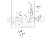 KTM 250 SXS (6300D1) [EU] 2004 FRONT BRAKE CONTROL