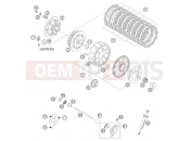 KTM 250 SXS (6300D1) [EU] 2004 CLUTCH