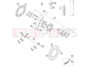 KTM 525 SX (8501F5) [EU] 2006 REAR WHEEL