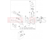 FRONT BRAKE CONTROL - KTM 450 SX (8401F5) [EU] 2006