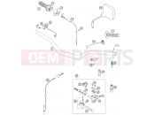 KTM 125 EXC  SIX-DAYS (7103E2) [EU] 2005 HANDLEBAR, CONTROLS