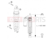 KTM 125 EXC  SIX-DAYS (7103E2) [EU] 2005 SHOCK ABSORBER