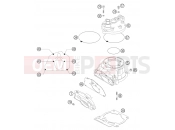 KTM 125 EXC  SIX-DAYS (7103E2) [EU] 2005 CYLINDER