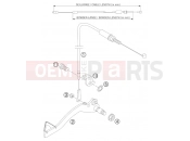KTM 50 MINI ADVENTURE (6001E5) [EU] 2005 REAR BRAKE CONTROL