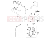HANDLEBAR, CONTROLS - KTM 200 SX (620130) [EU] 2003