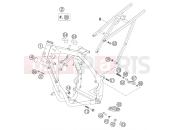 FRAME - KTM 85 SX (600138) [EU] 2003