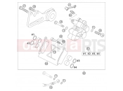 REAR BRAKE CALIPER - KTM 85 SX (600138) [EU] 2003
