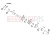 TRANSMISSION I - MAIN SHAFT - KTM 85 SX (600138) [EU] 2003