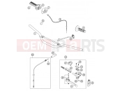 HANDLEBAR, CONTROLS - KTM 65 SX (600136) [EU] 2003