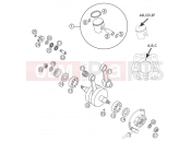 CRANKSHAFT, PISTON - KTM 65 SX (600136) [EU] 2003