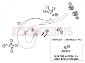 KTM 125 SX (610120) [EU] 2002 EXHAUST SYSTEM