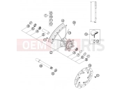 KTM 125 SX (610120) [EU] 2002 FRONT WHEEL