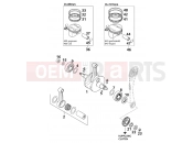KTM 640 LC4-E (972616) [EU] 2001 CRANKSHAFT, PISTON
