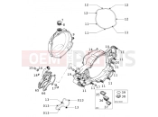 KTM 250 SX (630110) [EU] 2001 CLUTCH COVER