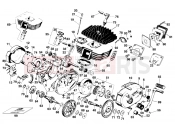 ENGINE CASE - KTM 50 SX JUNIOR (600111) [EU] 2001