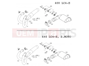 EXHAUST SYSTEM - KTM 640 LC-E (976006) [AU] 2000