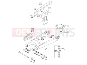 KTM 640 LC4-E (972606) [EU] 2000 SWING ARM