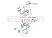 KTM 400 LC4-E (932606) [EU] 2000 CYLINDER HEAD