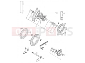 REAR WHEEL - KTM 400 LC4-E (930306) [EU] 2000