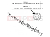 TRANSMISSION I - MAIN SHAFT - KTM 250 SX (630200) [EU] 2000