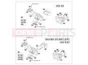 REED VALVE CASE - KTM 250 SX (630100) [US] 2000