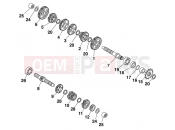 KTM 60 SX (600105) [EU] 2000 TRANSMISSION