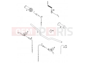 HANDLEBAR, CONTROLS - KTM 50 MINI ADVENTURE (600100) [EU] 2000