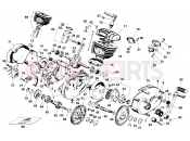 ENGINE CASE - KTM 50 MINI ADVENTURE (600100) [EU] 2000