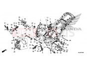 HONDA CTX1300A 2016 F-39 FRAME BODY