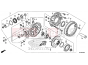 HONDA CTX1300A 2016 F-20 FINAL DRIVEN GEAR