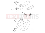 EXHAUST SYSTEM - KTM 60 SX (600185) [EU] 1998