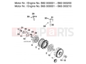 CLUTCH - KTM 60 SX (600185) [EU] 1998