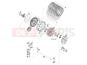 CLUTCH - KTM 620 EGS-E 11LT ORANGE/LOW (972777) [EU] 1997