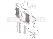 COOLING SYSTEM - KTM 620 EGS-E 11LT ORANGE/LOW (972777) [EU] 1997