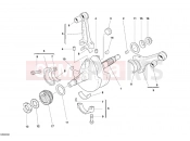 DUCATI 2006 Monster S2R 800 DARK CRANKSHAFT » ENGINE CASE
