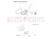 VICTORY HIGHBALL (V12WB36NA) ENGINE | ENGINE, SIDE COVERS - V12WB36NA (49VICPRIMARYCVR11JP)