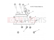 POLARIS GEM - e2/e4/e6/eS/eL/eLXD BODY | BODY, LATCH, PACK - e2/e4/e6 (49GEMBODY11LATCHE6)