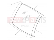 POLARIS GEM - e2/e4/e6/eS/eL/eLXD BODY | BODY, WINDSHIELD - e2/e4/e6/eS/eL/eLXD (49GEMBODY11WINDSHIELD)