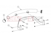 POLARIS GEM - e2/e4/e6/eS/eL/eLXD FRAME | FRAME, OPTIONS, BUMPER, CHROME, FRONT - e2/e4/e6/eS/eL/eLXD (49GEMOPTIONS11BUMPER)