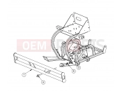 Polaris 2011 LEV GEM - e2/e4/e6/eS/eL/eLXD FRAME » FRAME, OPTIONS, BUMPER, FRONT, RUGGED - (49GEMOPTIONS11BUMPERRGD)