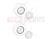 Polaris 2010 LEV GEM - E2/E4/E6/ES/EL/ELXD WHEELS | WHEELS, OPTIONS, CHROME and SILVER - e2/e4/eS/eL (49GEMOPTIONS11WHLCHROMEE2)