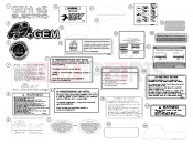 Polaris 2009 LEV GEM - E2/E4/E6/ES/EL/ELXD DECALS | DECALS, 2011 - eS (49GEMDECALS11DECALSES)