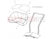 Polaris 2009 LEV GEM - E2/E4/E6/ES/EL/ELXD FRAME | FRAME, OPTIONS, LOWER FRAME LINKSBACK - e2/e4/e6 (49GEMOPTIONS11LINKSBACKE4)