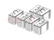 Polaris 2008 LEV GEM - E2/E4/E6/ES/EL/ELXD ELECTRICAL | ELECTRICAL, BATTERY PACK-GEL - e2/e4/eS (49GEMELECTRICAL11BATTERYPACK)