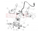 POLARIS GEM - E2/E4/E6/ES/EL/ELXD ELECTRICAL | ELECTRICAL, COLUMN STEERING PASSENGER - e2/e4/e6 (49GEMELECTRICAL11COLUMN)