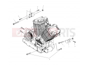 VICTORY DELUXE CRUISER (V01CD15UI) ENGINE | ENGINE, MOUNTING - V01CD15CC (4966146614C001)