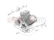 VICTORY SPORT CRUISER (V00CS15CE) ENGINE | ENGINE, MOUNTING - V00CS15LE (4952625262C002)