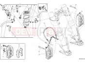 DUCATI 2014 Diavel Carbon FRONT BRAKE SYSTEM [MOD:DVLC]