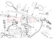 DUCATI 2015 Diavel Titanium HANDLEBAR [MOD:DVLR]