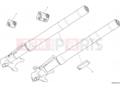 DUCATI 2015 Monster 1200 S Stripe FRONT FORK [MOD:M1200STR;XST:CHN]